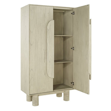 Zanial Cupboard - Natural at online8 furniture store Auckland