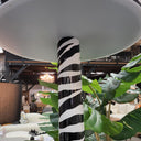 Zebra Floor Lamp 140cm at online8 furniture store Auckland