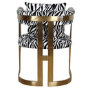 Zebra Print Accent Chair at online8 furniture store Auckland