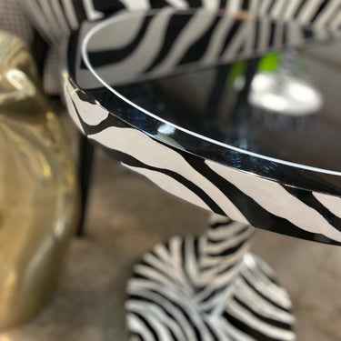 Zebra Side Table at online8 furniture store Auckland