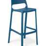 Zero Italian Barstool - Blue at online8 furniture store Auckland