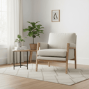 Zurich Occasional Chair - Cream at online8 furniture store Auckland