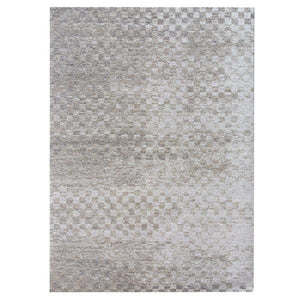 Russo Check Silver Rug