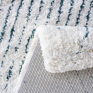 Noble Cream Forest Green Rug
