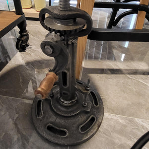 Industrial Wind up Bar Stool