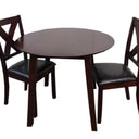 3 Piece Drop Leaf Dining Table Set at online8 furniture store Auckland