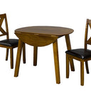 3 Piece Drop Leaf Dining Table Set at online8 furniture store Auckland
