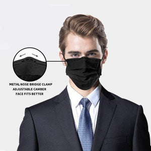 Face Mask Disposable - Black - 250Mask