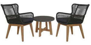 Marrakesh Outdoor 3pce Chat Set