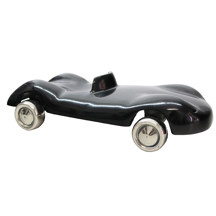 Aluminium Vintage Sports Car 25cm