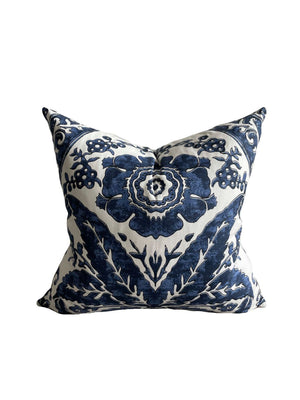 Hamptons Range Blue Floral Cushion Cover