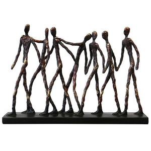 Abstract Men Tablepiece