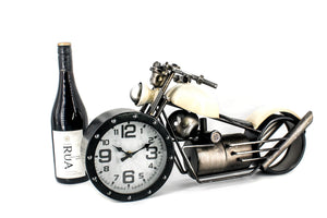 Table Clock - Motorbike