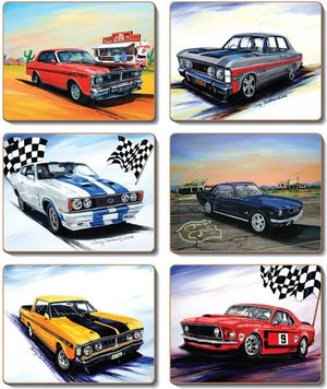 Coasters Ford Muscle Set/6