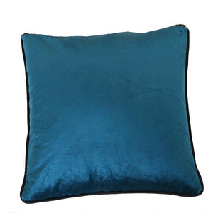 Velvet Piped Cushion 45x45cm