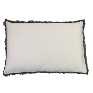 Velvet Fringed Cushion 40x60cm