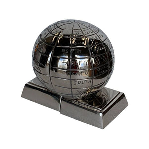 Aluminium Globe Bookened S/2 Nikle