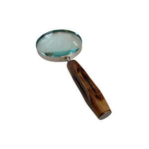 Brass Magnifier Horn Variegated Col Handle