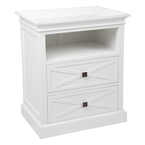 Island Life Side Table White