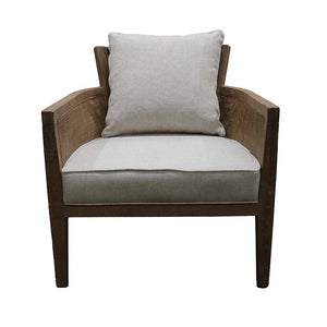 Noelie Lounge Chair-Linen