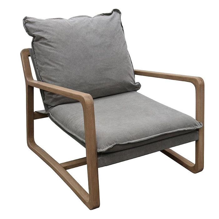Acer Lounge Chair-Dark Grey