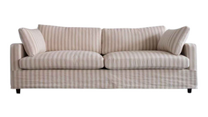 Hudson 3 Seater Slip Cover Sofa