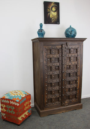 Hand Carved Wall Unit