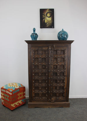 Hand Carved Wall Unit