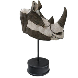 Harlequin Rhino Head