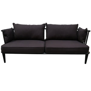 Manly 3 Seat Sofa - Black