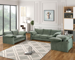 Fernsby Lux 3 Seater Sofa - Sage