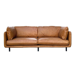 Sutherland 3 Seater - Tan Leather