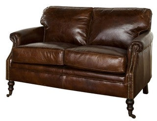 Winchester 2 Seater Sofa - Vintage Cigar