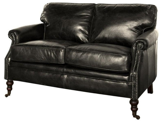 Winchester 2 Seater Sofa - Belon Black