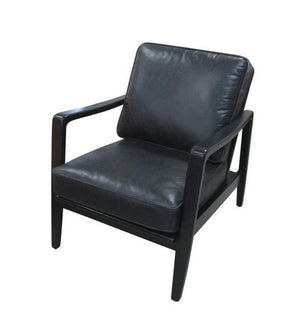 Finn Chair - Belon Black/Black Frame