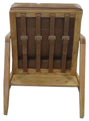 Finn Chair - Columbia Brown / Oak Frame