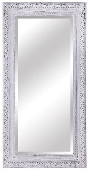 Antiqued Ornate Bevelled Mirror