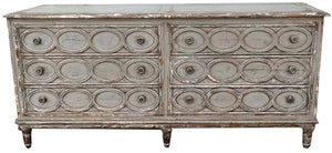 Cannes 6 Drawers Sideboard