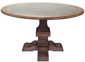 Reclaimed Elm Round Table