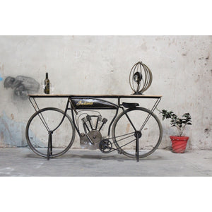 Vintage Cycle Console / Bar Table