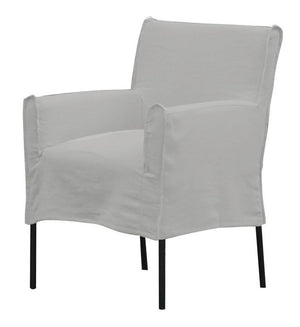 Montrouge Dining Chair-Pastel Grey