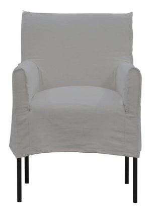 Montrouge Dining Chair-Pastel Grey
