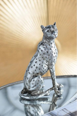 Sitting Leopard Figurine – Online8