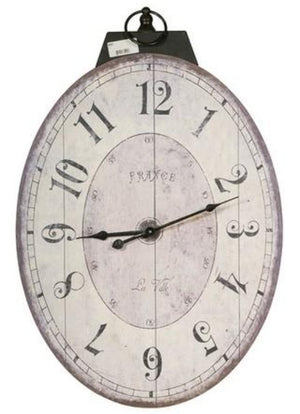 Thaddeus Oval Wall Clock