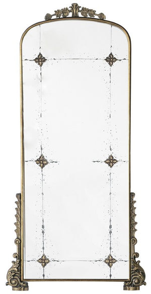 Baroque Style Mirror-Antique Gold