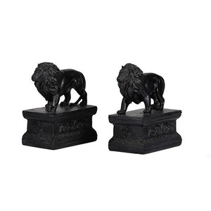 Set of Lion Bookends