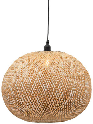 Globe Bamboo Hanging Light