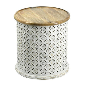 Jali Cutting Side Tables