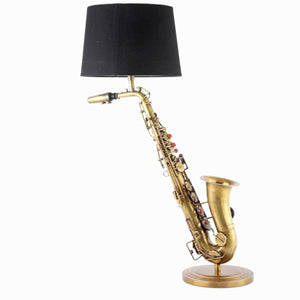 Brass Saxophone Lamp