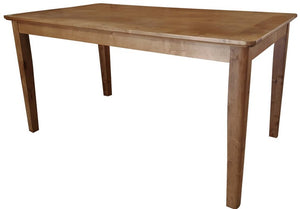 Columbia Birch Bar Height Dining Table - Antique Brown Birch